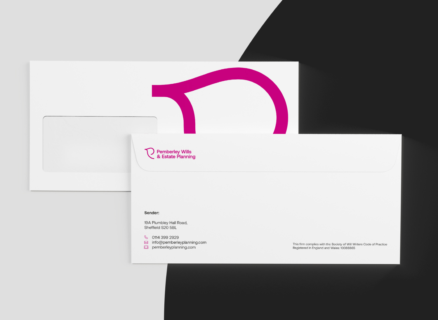 Pemberley Wills & Estate Planning (Branded Materials , Envelopes) - Smart Business Branding
