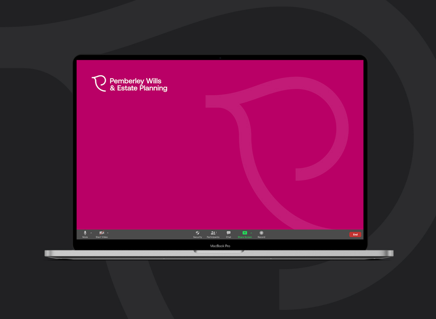 Pemberley Wills & Estate Planning (Branded Materials , Zoom Background) - Smart Business Branding