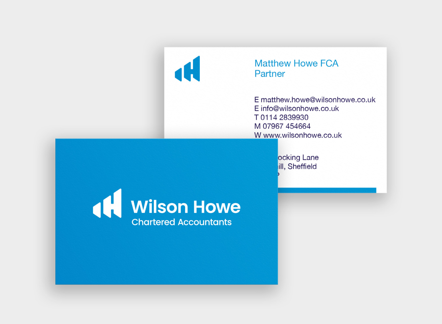 Wilson Howe (Branded Materials , Business Cards) - Smart Business Branding